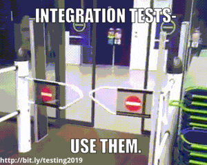GIF on integration tests